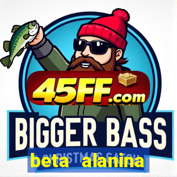 beta alanina aumenta a pressao